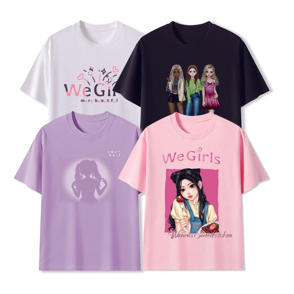 Girls' Cotton T-Shirts – Soft, Comfortable & Stylish Essentials