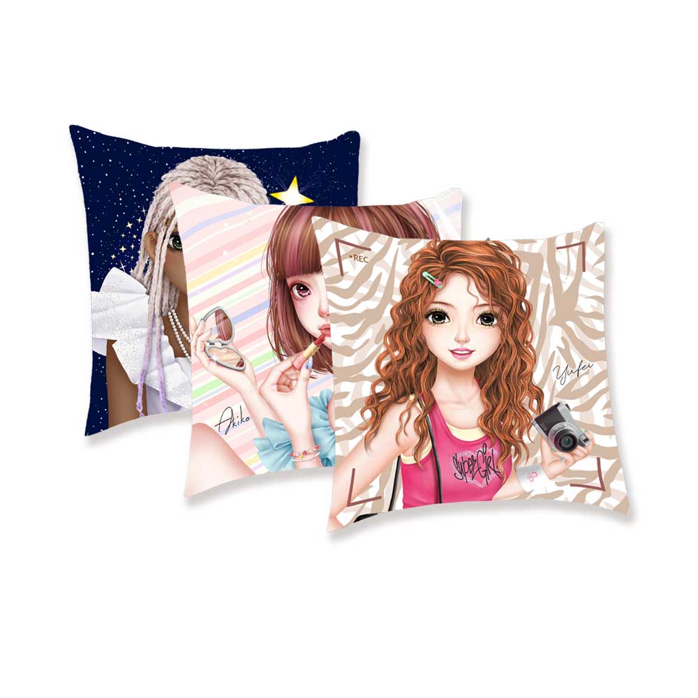 WeGirls 18x18 Inch Square Plush Pillow – Ultra-Soft Crystal Velvet Cushion for Kids