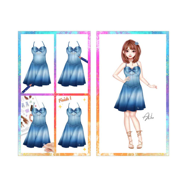 WeGirls dress design tutorial - step-by-step guide for kids