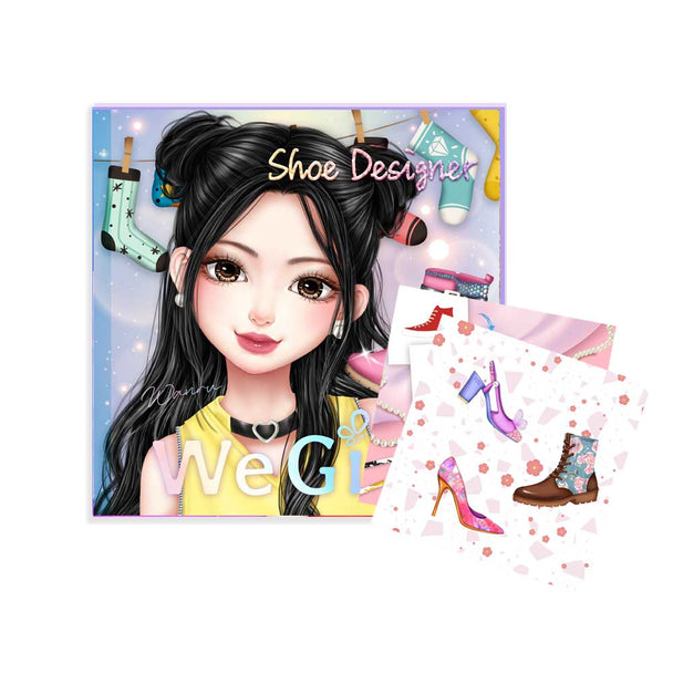 WeGirls kids' shoes and socks coloring book - DIY creative drawing fun