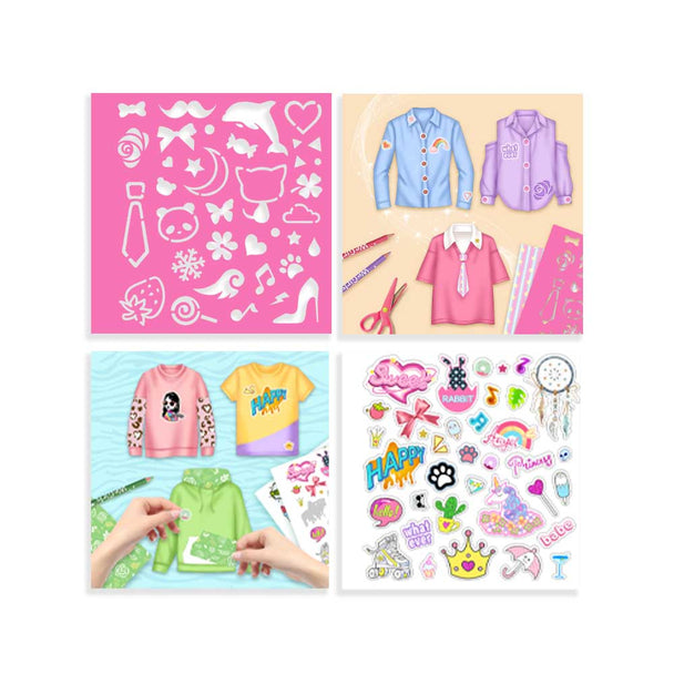 WeGirls T-shirt decoration stickers - creative design application
