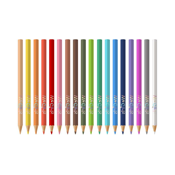 WeGirls 18-color water-soluble pencil set - blendable & non-toxic art supplies for 6+ year olds