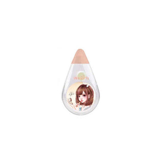 WeGirls yellow correction fluid pen with akiko character - easy-to-use white-out for students
