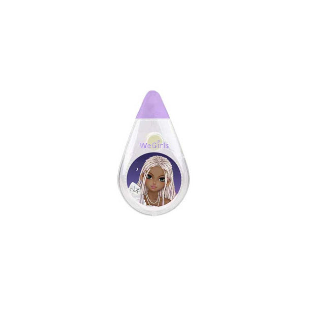 WeGirls purple correction fluid pen with Naya character - easy-to-use white-out for students