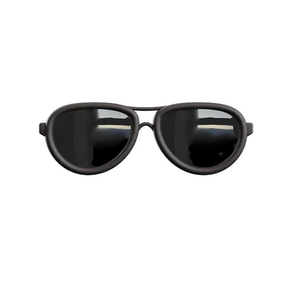 WeGirls chic black sunglasses for kids - unbreakable polarized lenses with UV400 protection (ages 4-14)