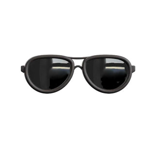WeGirls chic black sunglasses for kids - unbreakable polarized lenses with UV400 protection (ages 4-14)