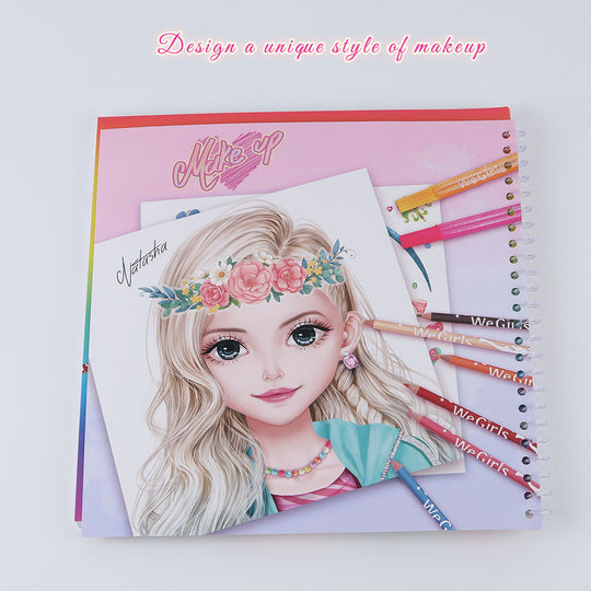 WeGirls Character Makeup Design Examples - Creative Beauty Looks for Kids' Coloring and Style Experimentation