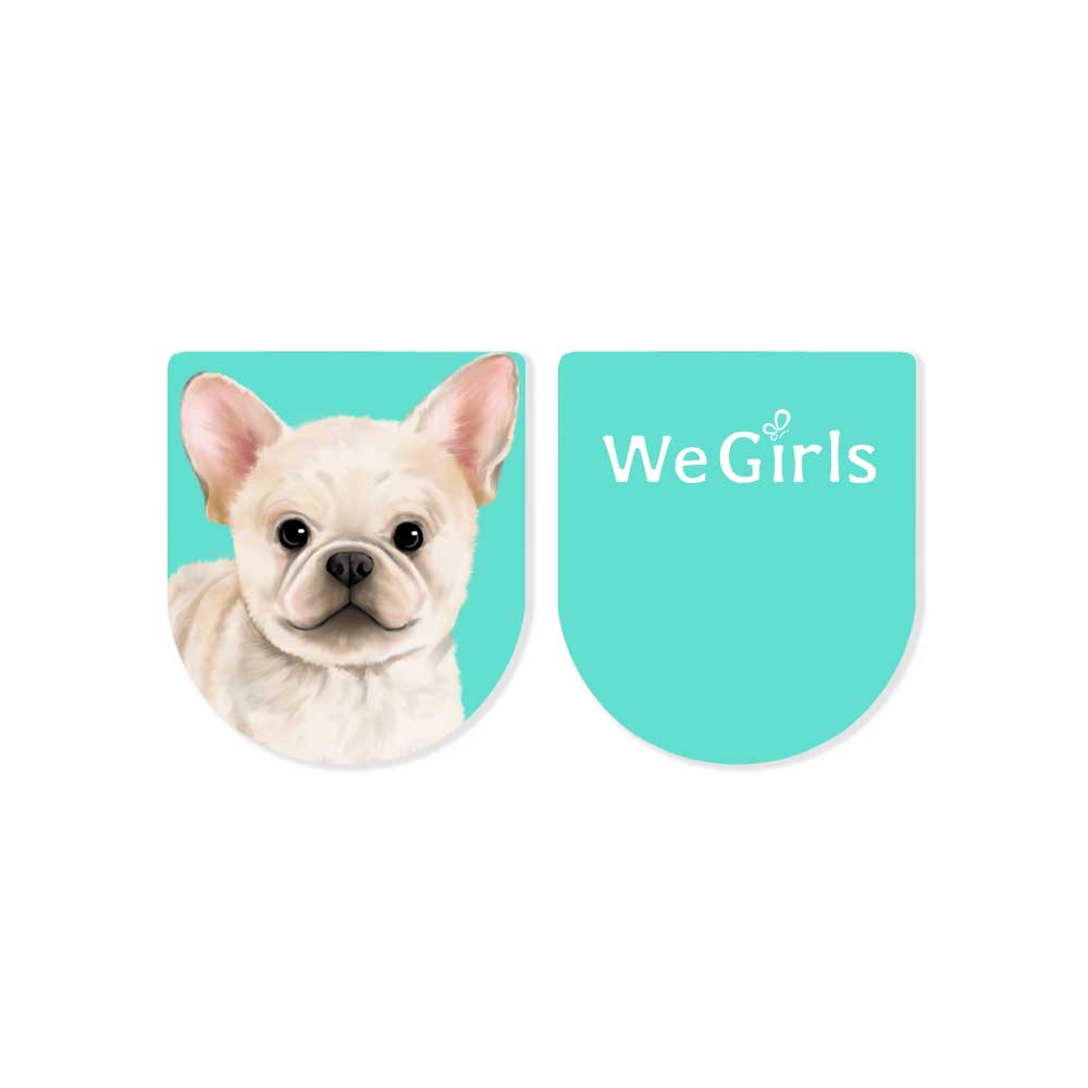 WeGirls character bookmark collection - green designs for young readers