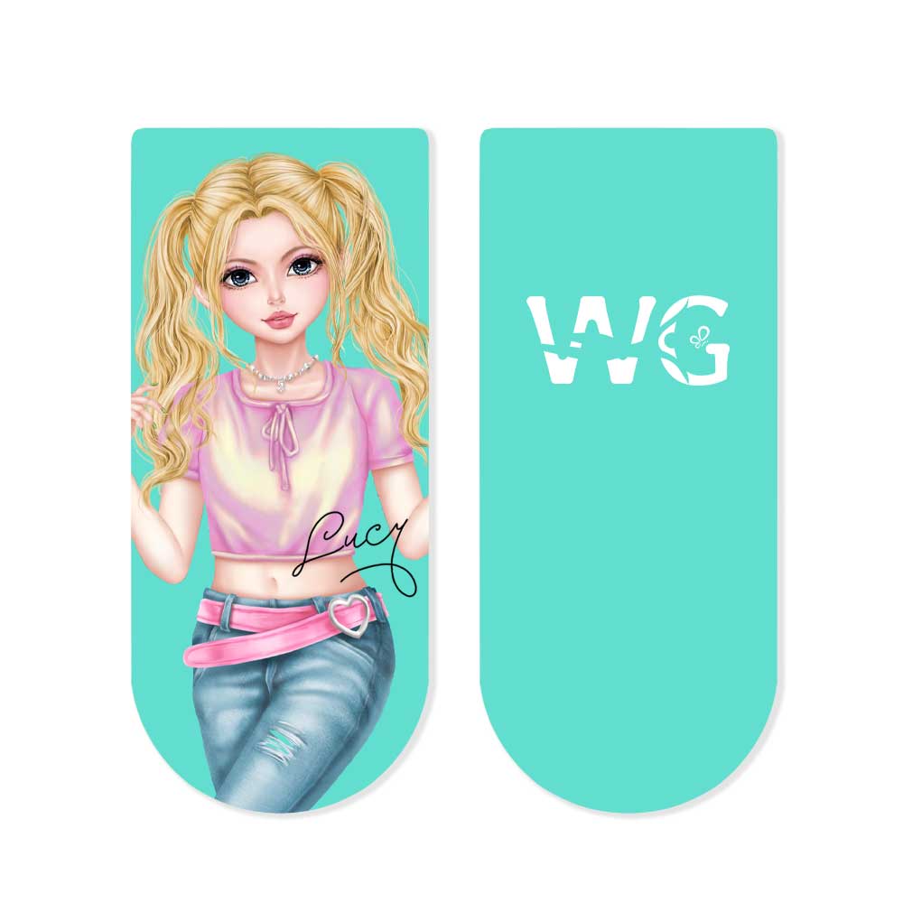 WeGirls character bookmark collection - lucy designs for young readers