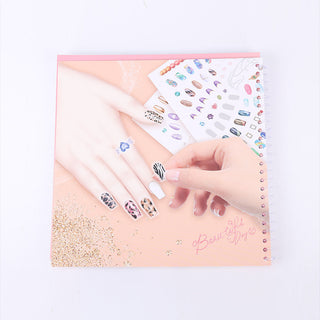 WeGirls Nail Sticker Application Tutorial - Step-by-Step Guide for Kids to Design Decorative Nails