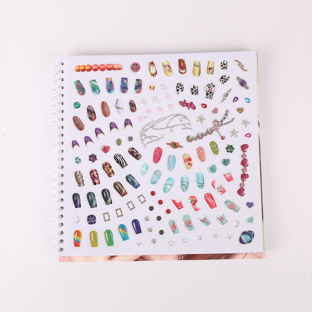 WeGirls Nail Decoration Stickers Collection - Colorful Nail Art Decals for Creative Play