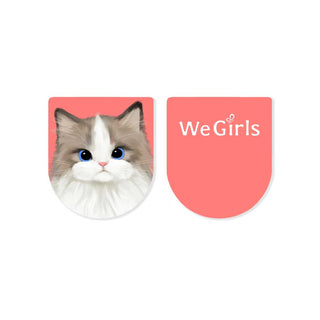 WeGirls character bookmark collection - pink designs for young readers