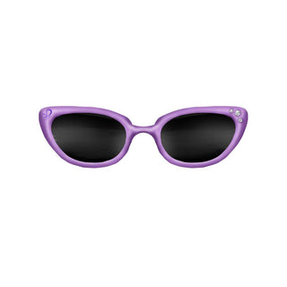 WeGirls stylish purple sunglasses for kids - trendy polarized lenses with UV400 protection (ages 4-14)