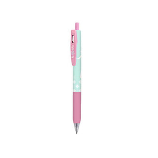 WeGirls retractable ballpoint pen - smooth black ink with red/green拼接 color block design