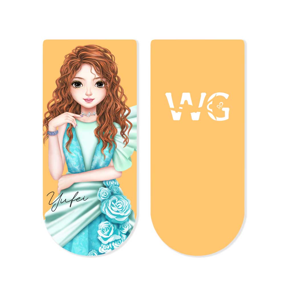 WeGirls character bookmark collection -yufei designs for young readers